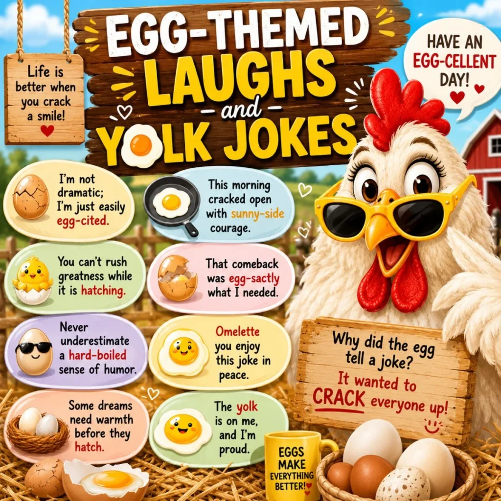 Egg-Themed Laughs and Yolk Jokes 🥚 (1)