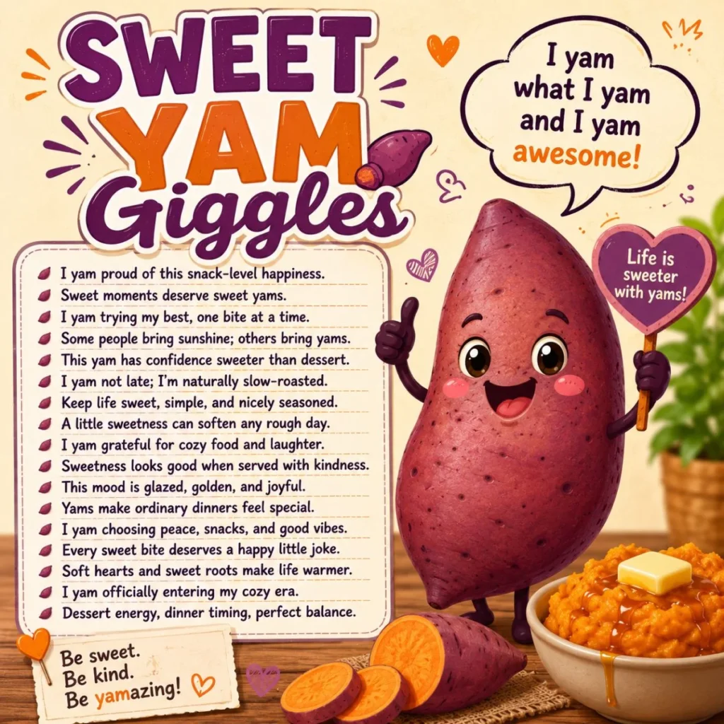 Sweet Yam Giggles 🍠