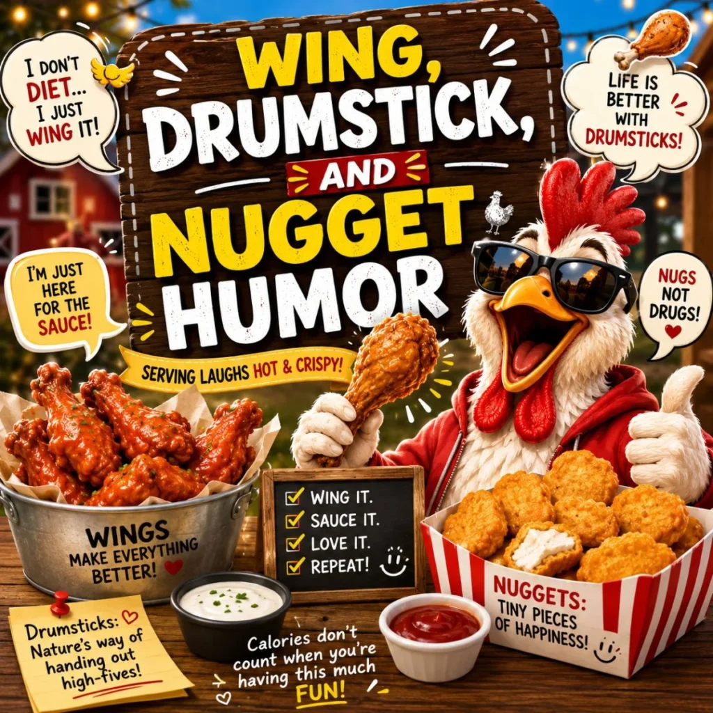 Wing, Drumstick, and Nugget Humor 🍗 (1)