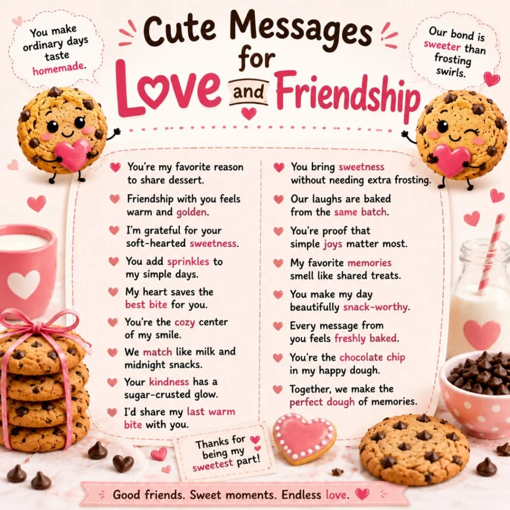 💕 Cute Messages for Love and Friendship