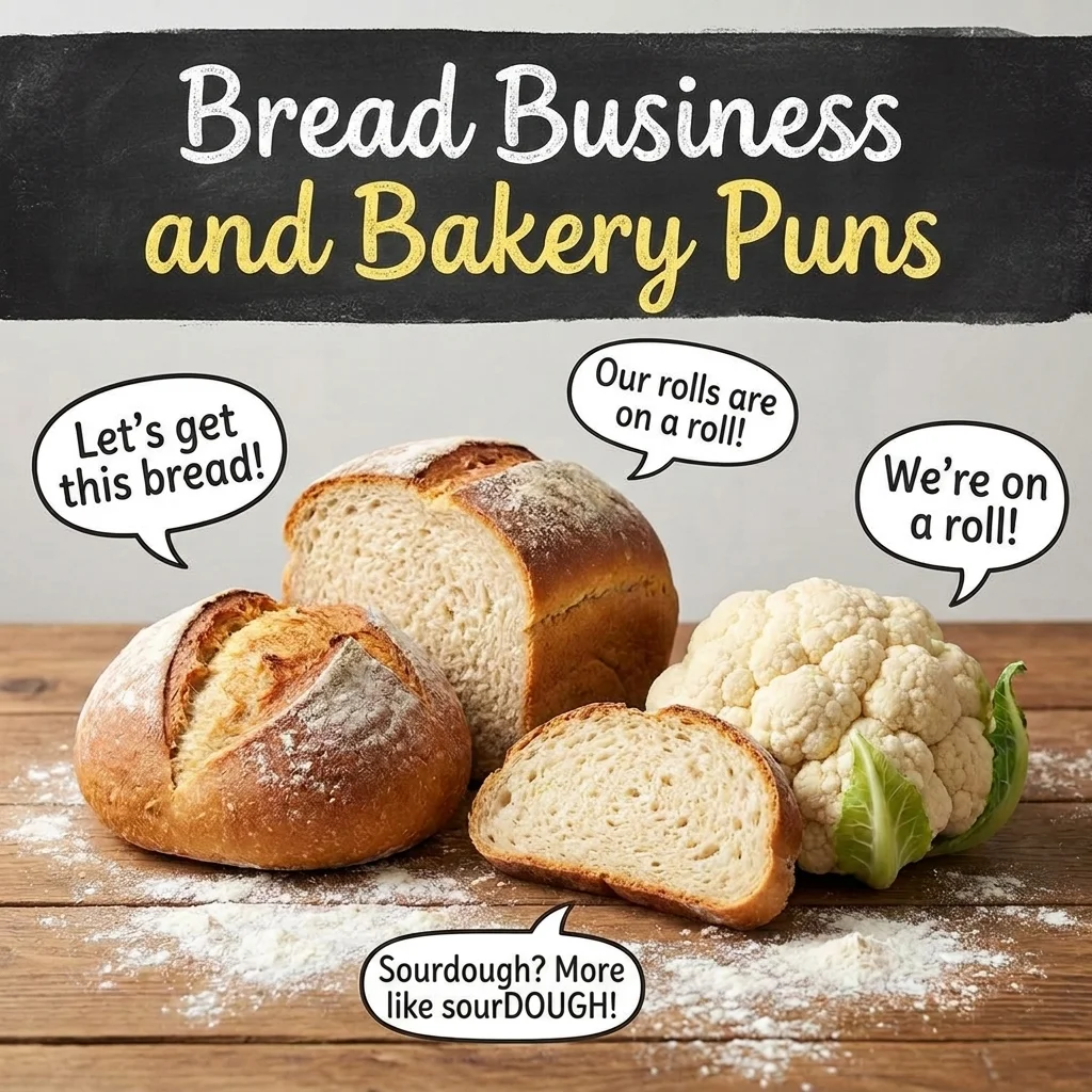 Bread Business and Bakery Puns