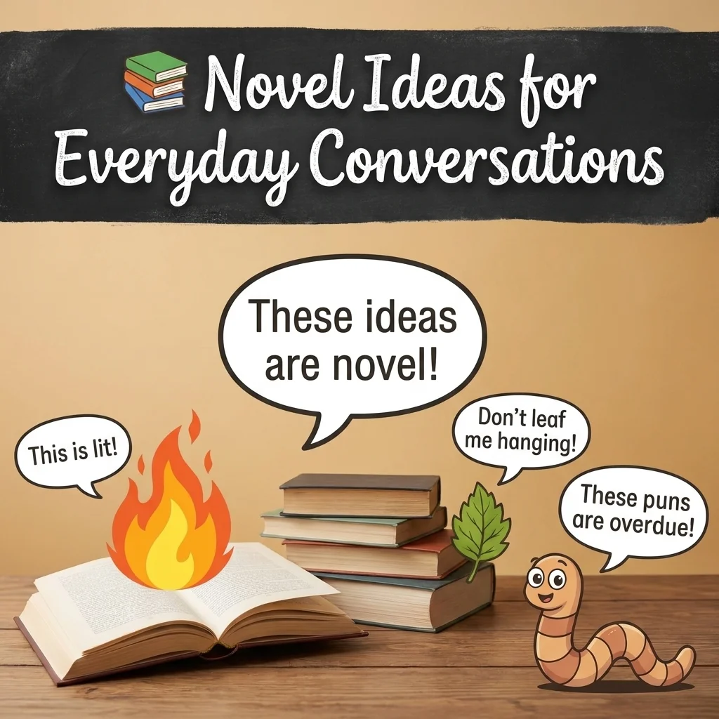 📚 Novel Ideas for Everyday Conversations