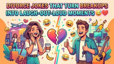 Divorce Jokes That Turn Breakups Into Laugh-Out-Loud Moments 😅💔