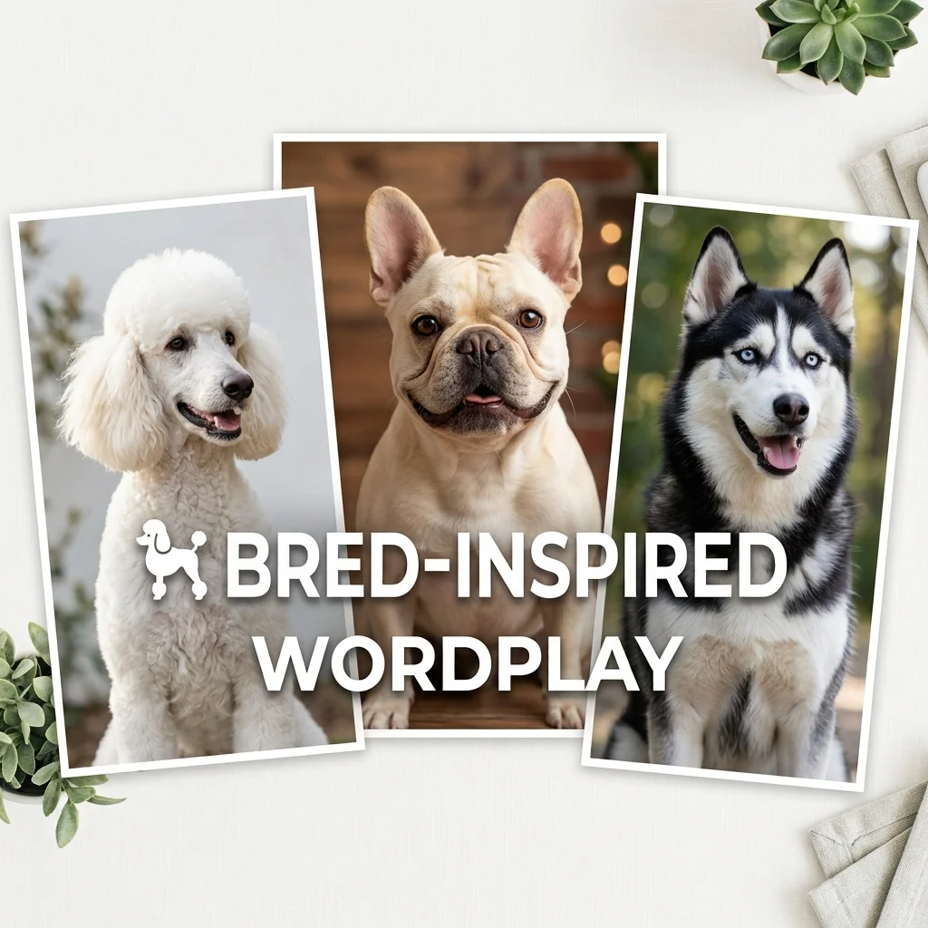 π© Breed-Inspired Wordplay