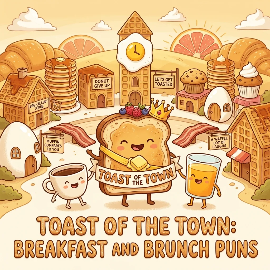 Toast of the Town: Breakfast and Brunch Puns