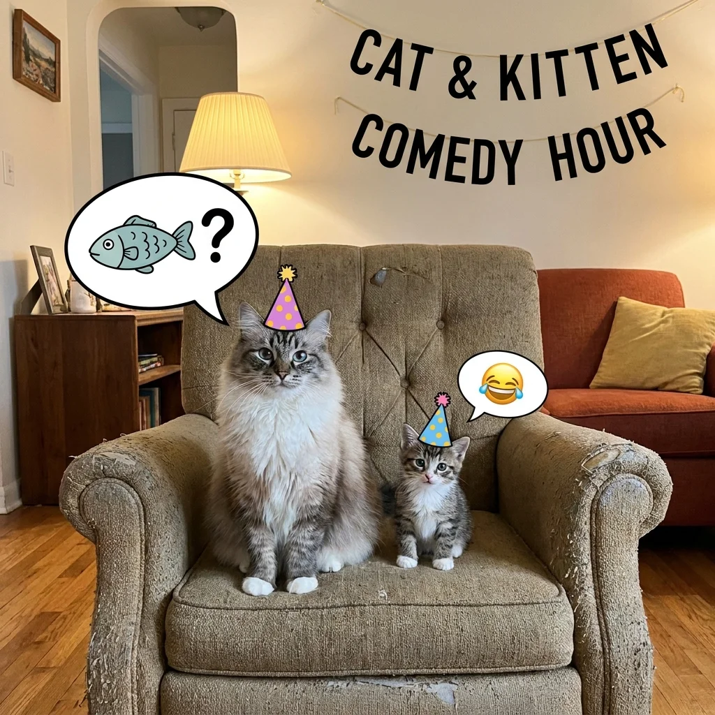 🐱 Cat and Kitten Jokes
