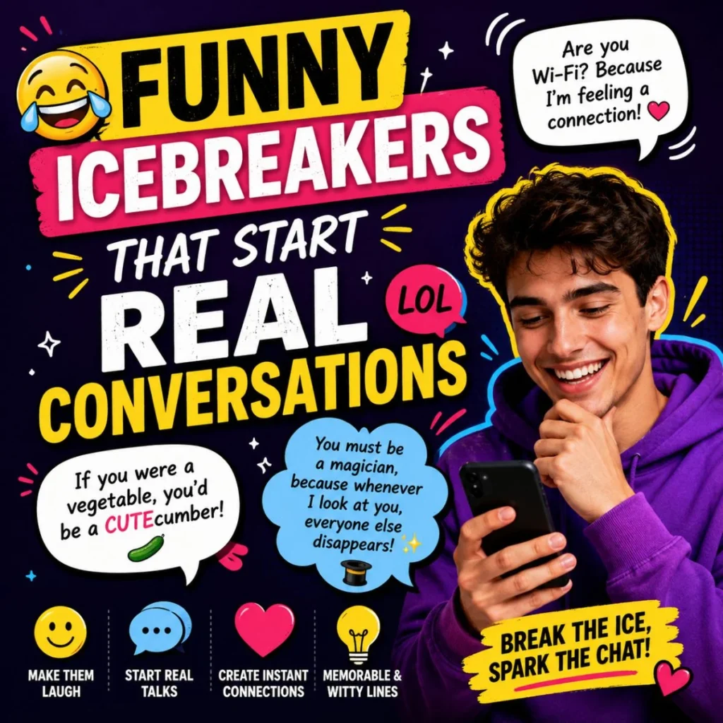 😂 Funny Icebreakers That Start Real Conversations
