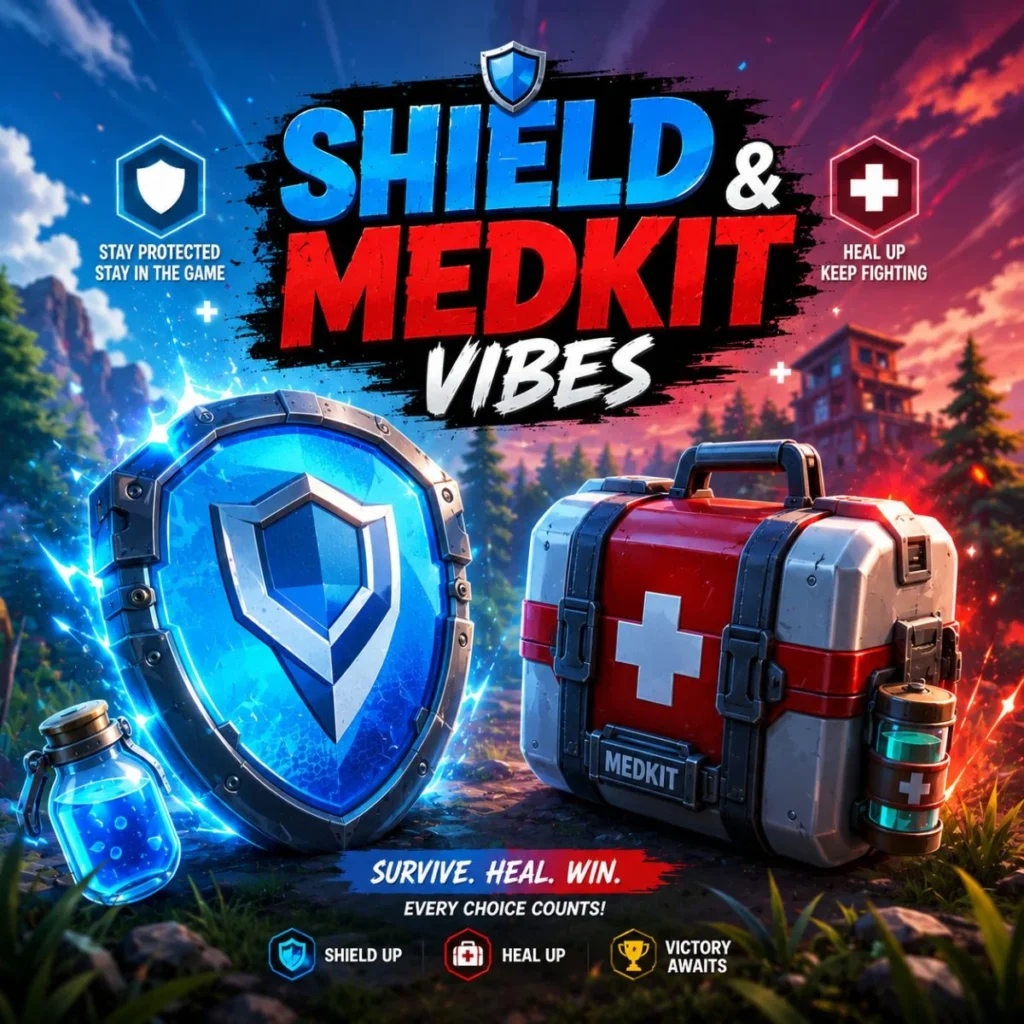 🛡️ Shield and Medkit Vibes