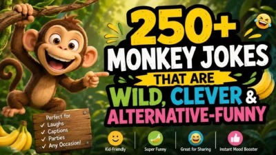 250+ monkey jokes that are wild, clever, and funny