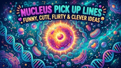 Nucleus Pick Up Lines: Funny, Cute, Flirty & Clever Ideas