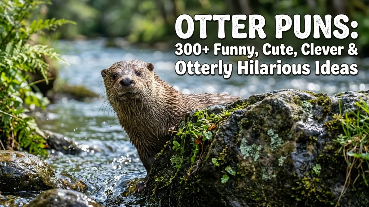 Otter Puns: 300+ funny, cute, clever, and otterly hilarious ideas