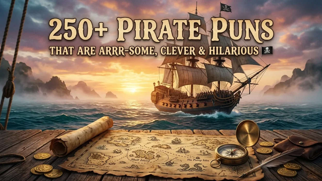 250+ pirate puns that are arrr-some, clever and hilarious