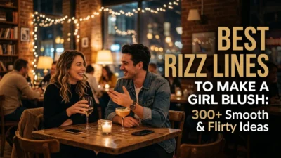 Best rizz lines to make a girl blush with smooth and flirty message ideas